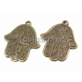Pandantiv bronz hamsa 38mm