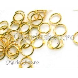 Zale aurii 6mm