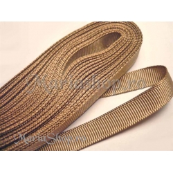 Panglica ripsata 10mm - bej