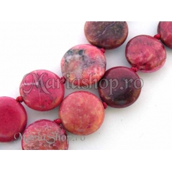 Ruby Impression Jasper flat 16mm 3b