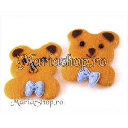Figurina din material textil - ursulet Mr
