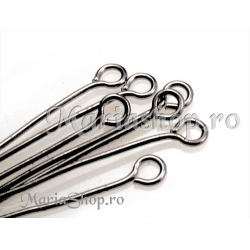 Ace cu bucla negru gun 5cm