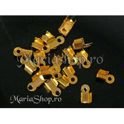 Conector-capat pentru snur-panglica 3mm Au 30b