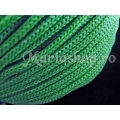 Snur impletit verde 3mm 5m