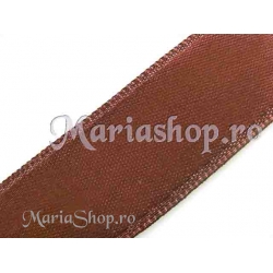Satin castaniu20mm 2m