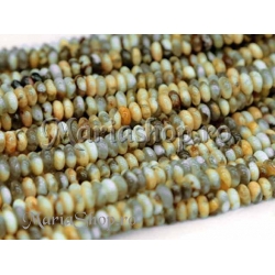 Amazonit rondele 5x8mm