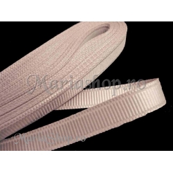 Panglica ripsata 10mm - roz pr