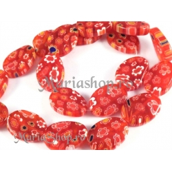 Millefiori, oval-flat Tw RS 3b