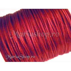 Snur satin grena 1mm 5m