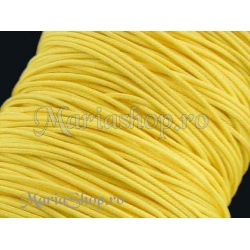 Snur nylon cu guta, galben-topaz - 1mm 5m
