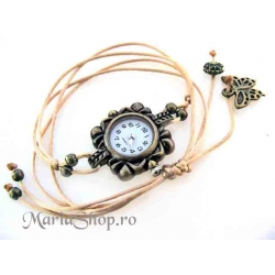 Simplu - ceas bronz