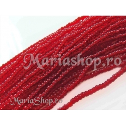Transparent Pepper Dark Red 11/0
