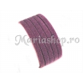 Faux suede lila 3m