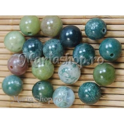 Agate indiene naturale sfere 8mm 10b