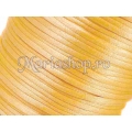 Snur satin galben vintage 2mm 5m