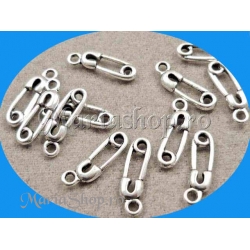 Charm argintiu ac siguranta mini 4b