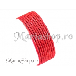 Ata cerata 1mm, rosu 5m