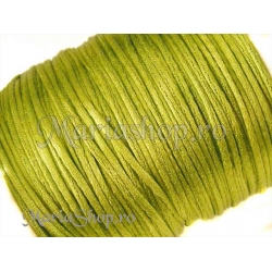 Snur satin olive 1mm 5m