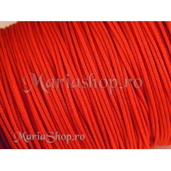Snur nylon cu guta, rosu - 1mm 5m