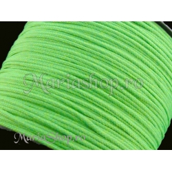 Snur pentru bratari peridot neon OZ, 1mm 5m
