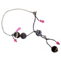 Colier black rose