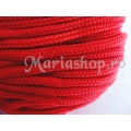 Snur impletit rosu 3mm 5m