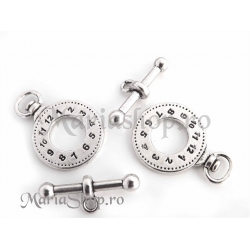 Inchizatoare toggle Ag antic ceas 1b