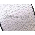 Snur pentru bratari alb OZ, 1mm 5m