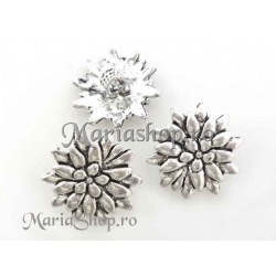 Pandantiv argint tibetan floare